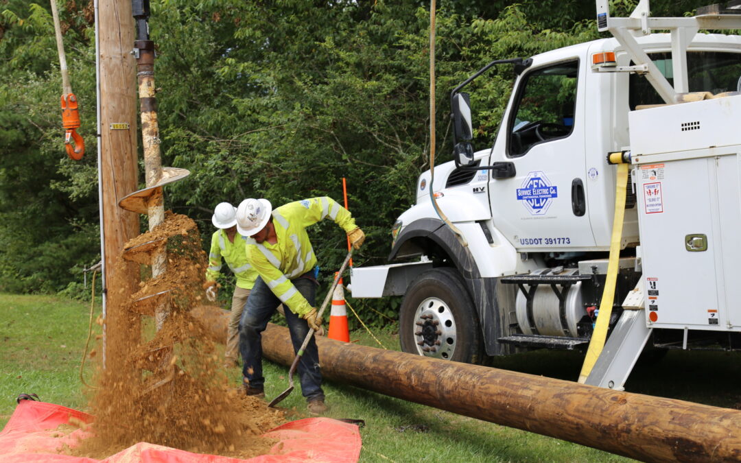 Plateau Electric Gas Line